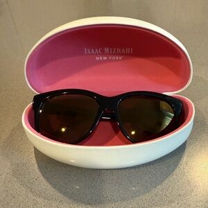 Isaac Mizrahi Black and Sunglasses